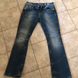 Miss Me jeans, signature rise boot cut